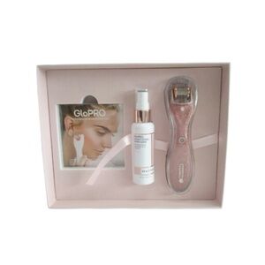BEAUTYBIO GloPRO Facial Microneedling Tool - Glitter Pink